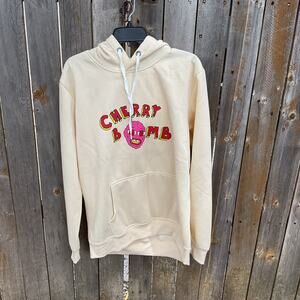 Temu Men's Cherry Bomb Hoodie - Sz Med